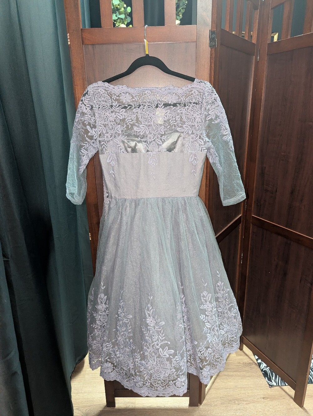 Chi Chi London  Lace Dress in Lavender